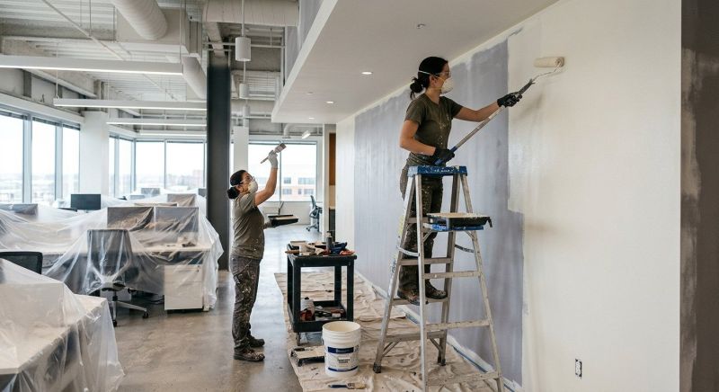 Commercial Ceiling Painting in Boulder, CO