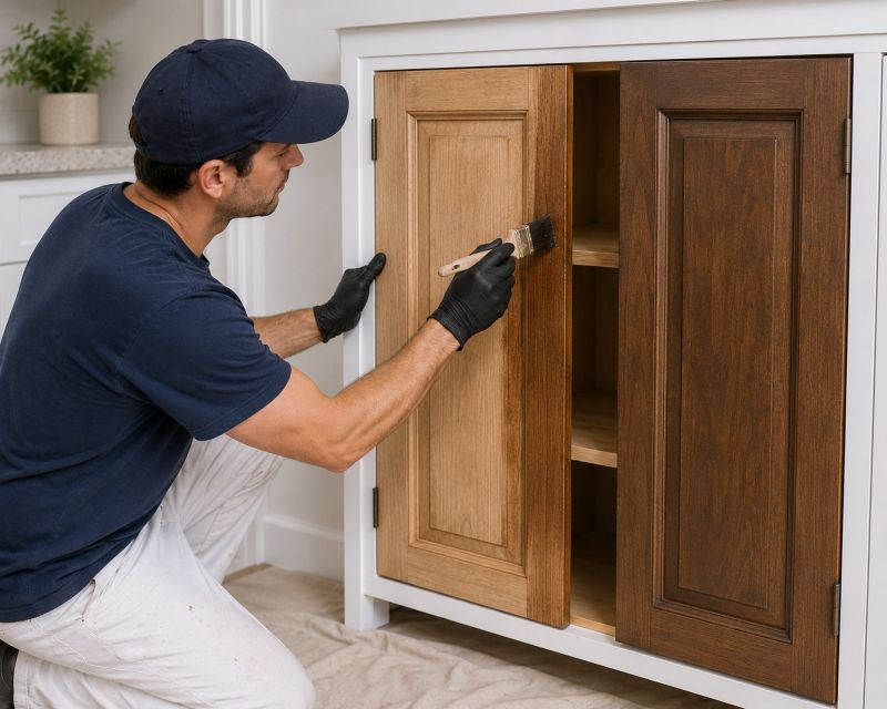 Wood Cabinet Refinishing in Cincinnati, OH